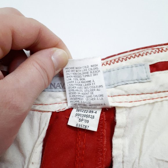 OLD NAVY Low Rise Micro Shorts in Red Polka Dot - Picture 12 of 16